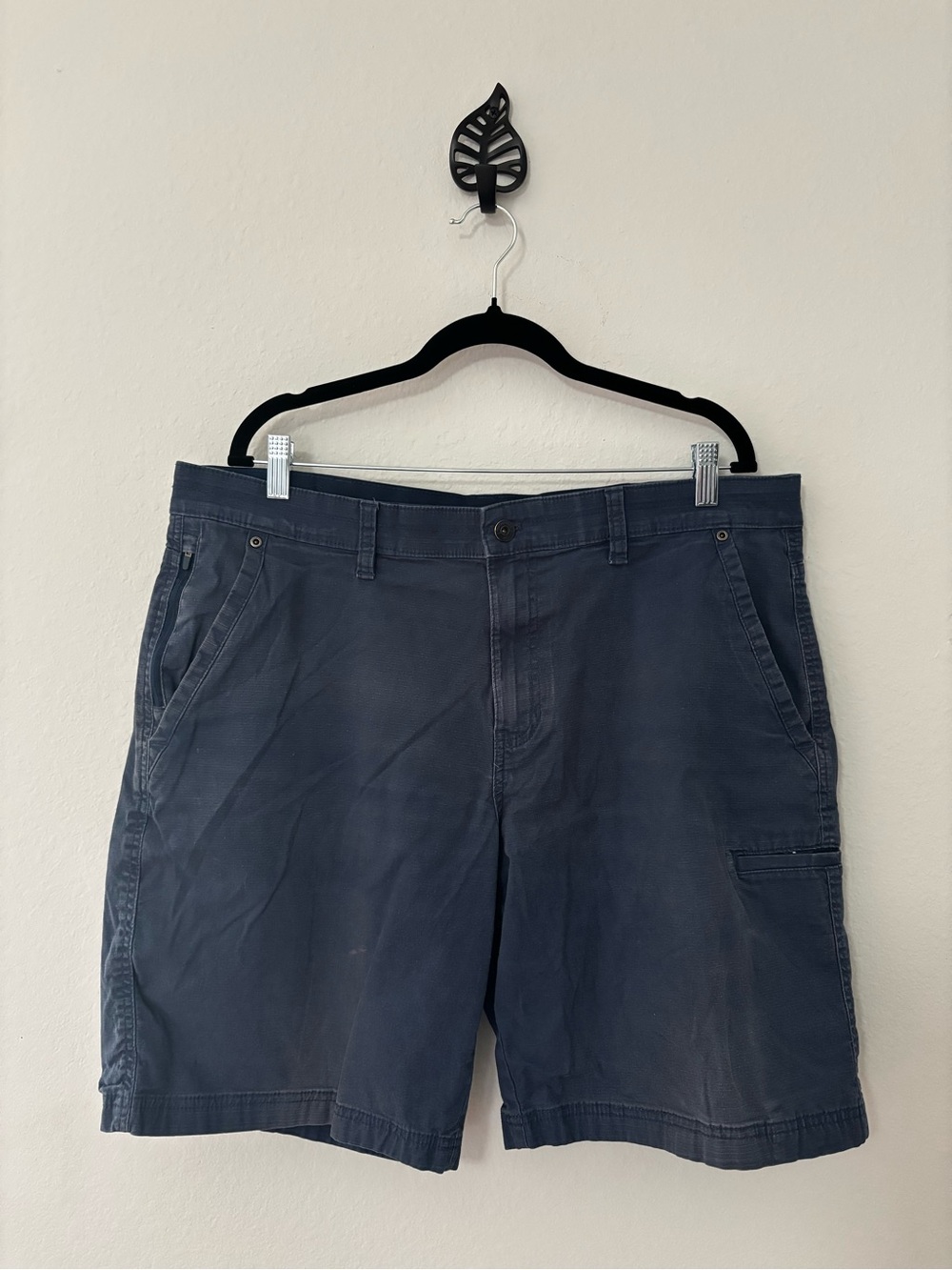 Weatherproof Navy Ripstop Cargo Shorts Sz 38 🌊